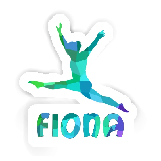 Fiona Aufkleber Gymnastin Gift package Image