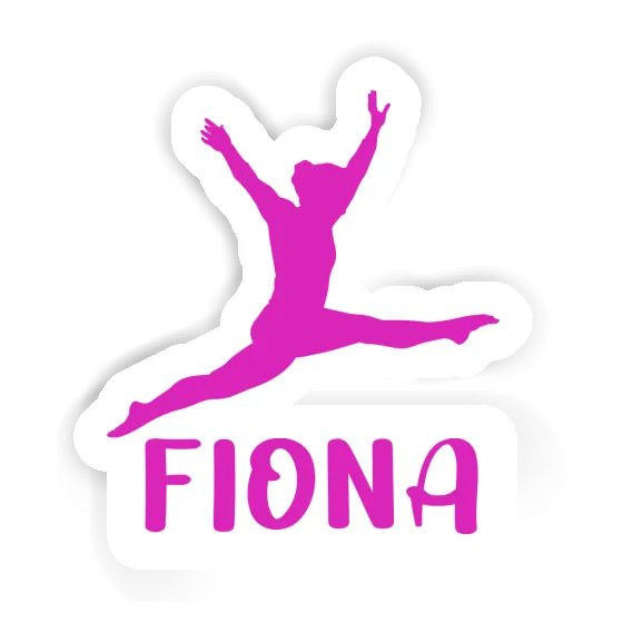 Fiona Autocollant Gymnaste Notebook Image