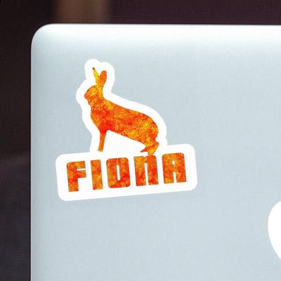 Lapin Autocollant Fiona Laptop Image