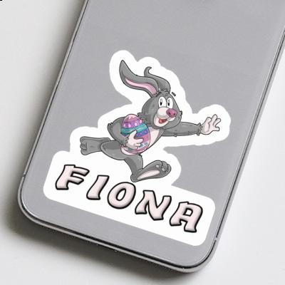 Easter bunny Sticker Fiona Notebook Image