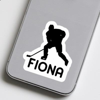 Eishockeyspieler Aufkleber Fiona Image