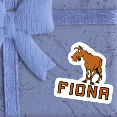 Pferd Sticker Fiona Notebook Image