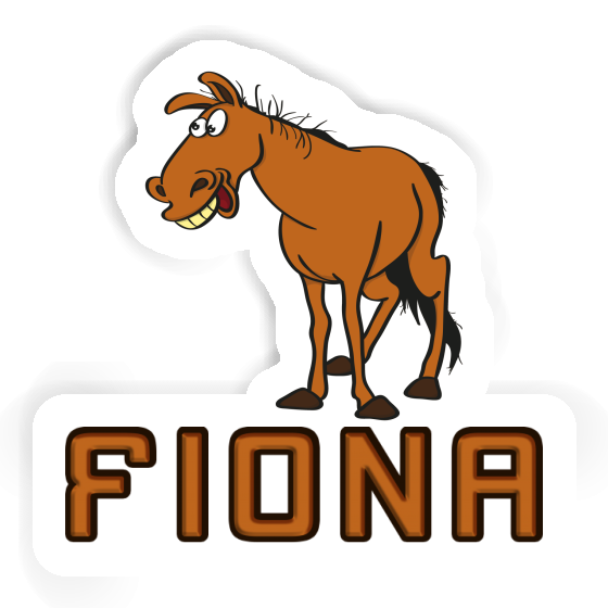 Sticker Horse Fiona Notebook Image