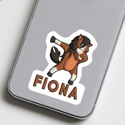 Sticker Fiona Dabbing Horse Gift package Image