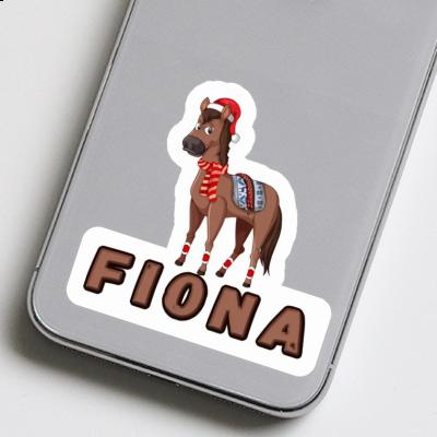 Fiona Sticker Horse Notebook Image