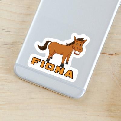 Sticker Fiona Horse Notebook Image