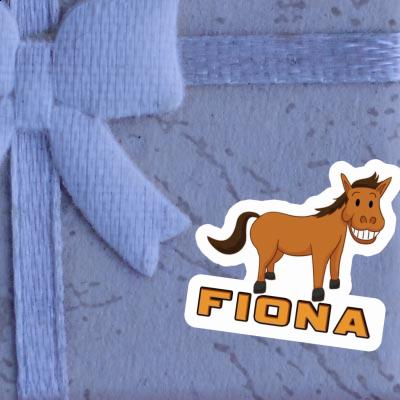 Sticker Fiona Horse Image