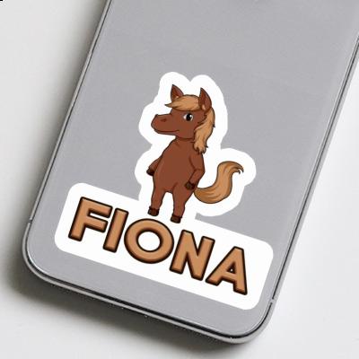 Horse Sticker Fiona Notebook Image