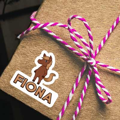 Autocollant Cheval Fiona Notebook Image