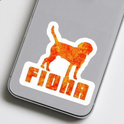 Sticker Fiona Hound Laptop Image