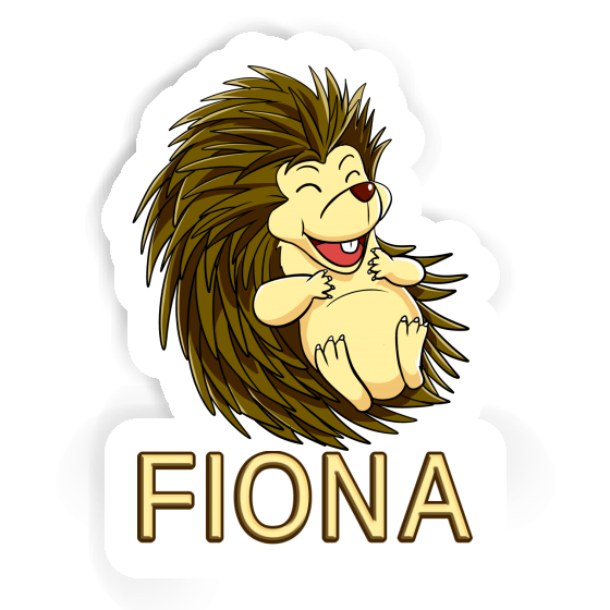 Fiona Sticker Hedgehog Image