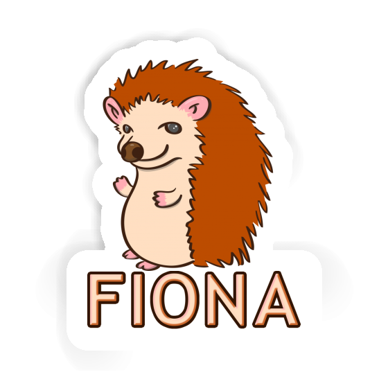 Hedgehog Sticker Fiona Image