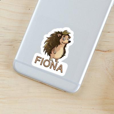 Sticker Fiona Standing Hedgehog Image