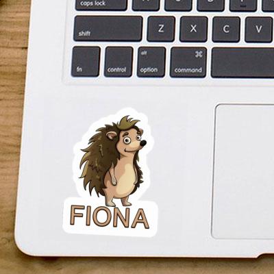 Sticker Fiona Standing Hedgehog Gift package Image