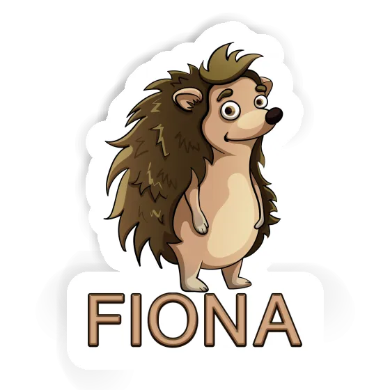 Sticker Fiona Igel Notebook Image