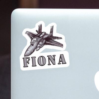 Fiona Sticker Flugzeug Laptop Image