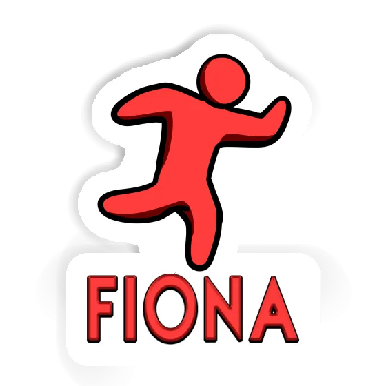 Runner Sticker Fiona Notebook Image