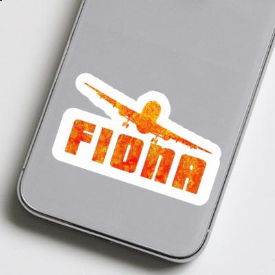 Sticker Airplane Fiona Image