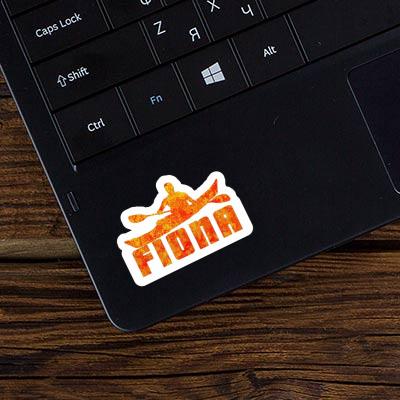 Sticker Fiona Kayaker Image