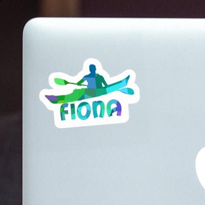 Sticker Fiona Kayaker Image