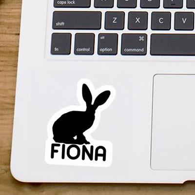 Sticker Fiona Rabbit Laptop Image