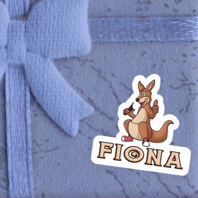 Sticker Fiona Kangaroo Image