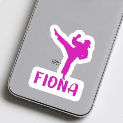 Karateka Sticker Fiona Image