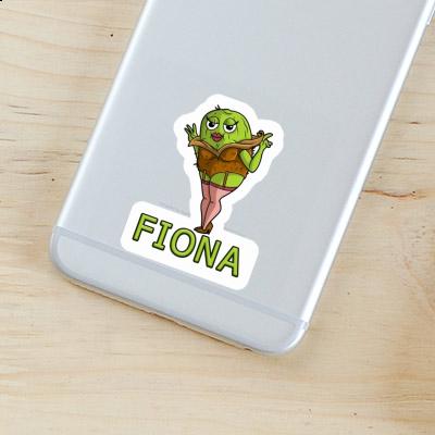 Fiona Sticker Kiwi Laptop Image