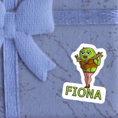 Fiona Sticker Kiwi Notebook Image