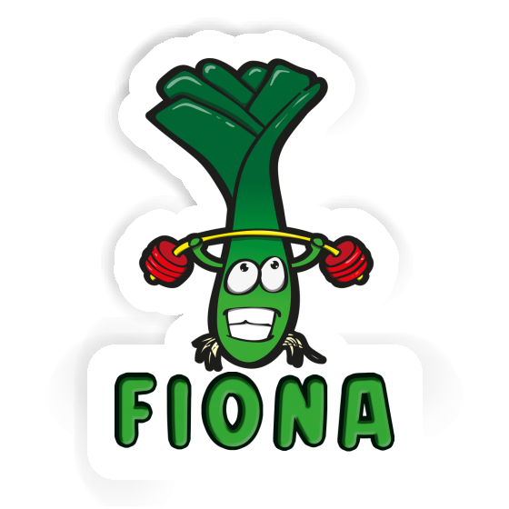 Sticker Gewichtheber Fiona Gift package Image