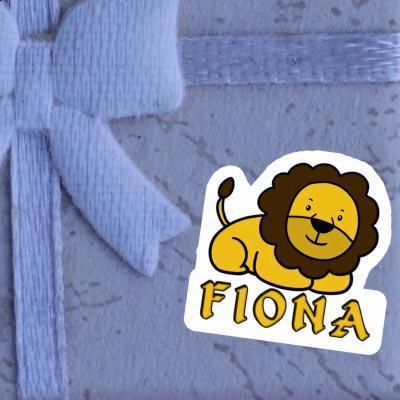 Fiona Autocollant Lion Gift package Image