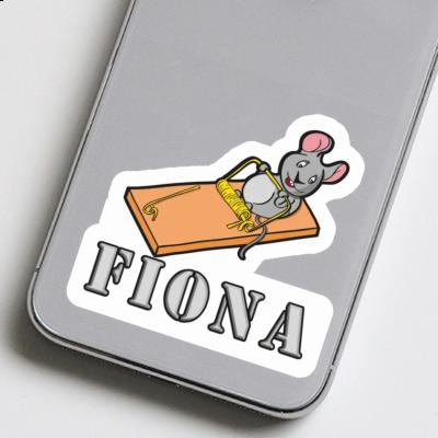 Autocollant Souris de fitness Fiona Gift package Image