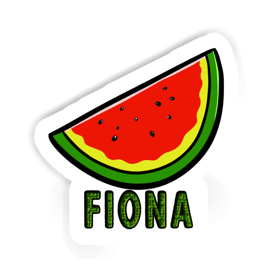 Aufkleber Fiona Wassermelone Gift package Image