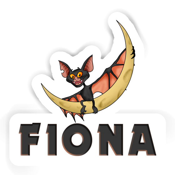 Fiona Autocollant Chauve-souris Laptop Image