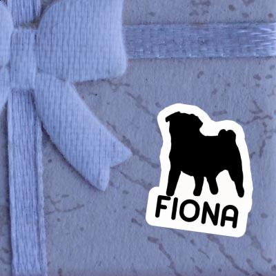 Pug Sticker Fiona Gift package Image