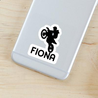 Motocross Jumper Sticker Fiona Notebook Image