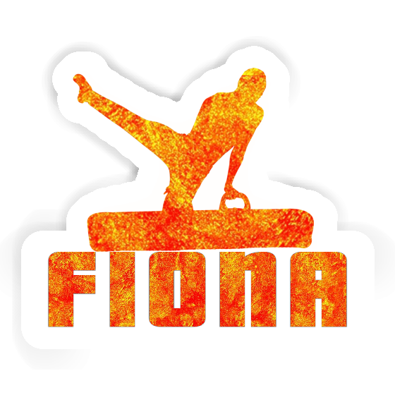 Gymnast Sticker Fiona Notebook Image