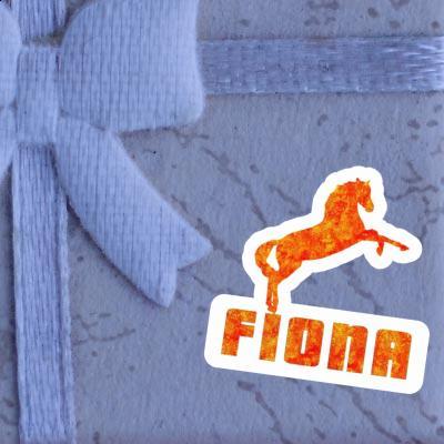 Fiona Sticker Horse Notebook Image