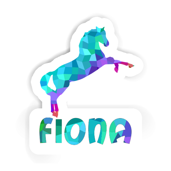 Horse Sticker Fiona Laptop Image