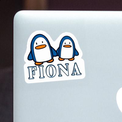 Fiona Autocollant Pingouin Laptop Image