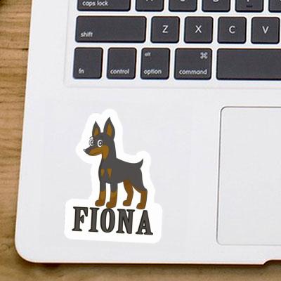 Pinscher Sticker Fiona Image