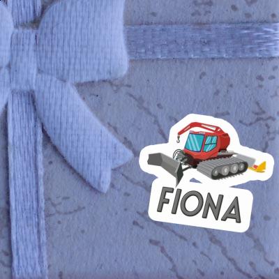 Sticker Fiona Pistenraupe Gift package Image