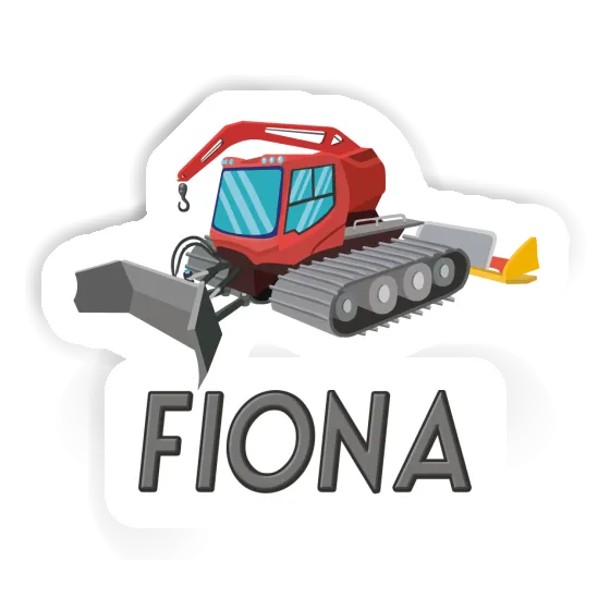 Sticker Fiona Pistenraupe Gift package Image