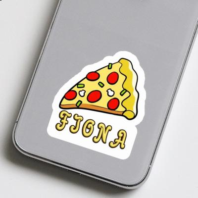 Fiona Autocollant Pizza Notebook Image