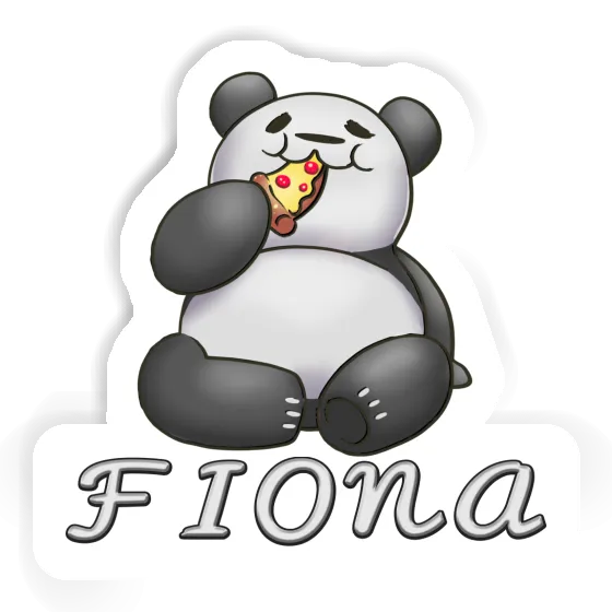 Aufkleber Fiona Pizza-Panda Image