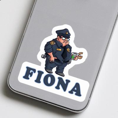 Autocollant Policier Fiona Laptop Image