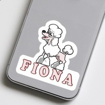 Poodle Sticker Fiona Notebook Image