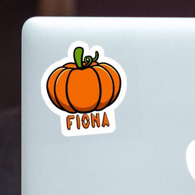 Fiona Sticker Pumpkin Notebook Image