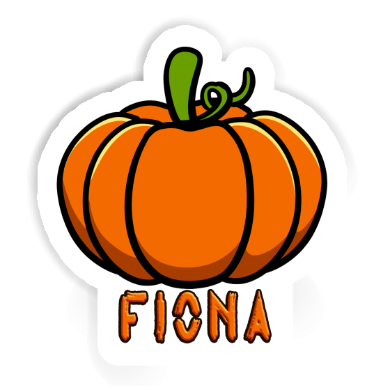 Fiona Sticker Pumpkin Gift package Image