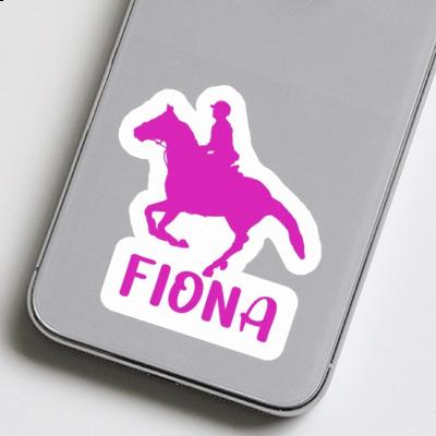 Sticker Horse Rider Fiona Notebook Image